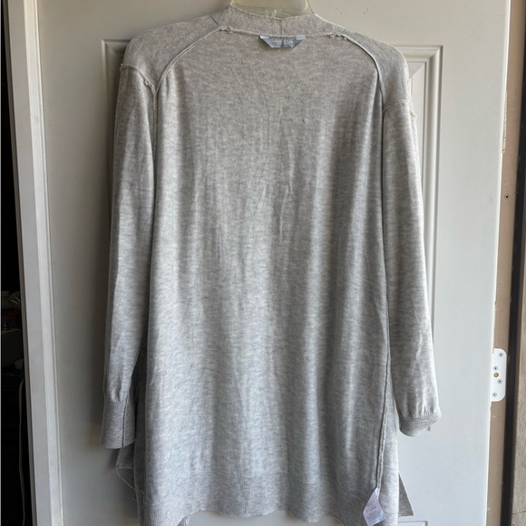 Light Gray Women's Open Cardigan - Picture 5 of 6